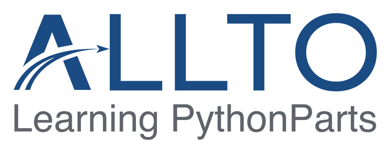 allto learning pythonparts