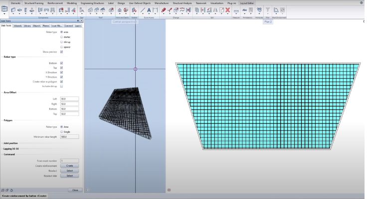 polygonal slab